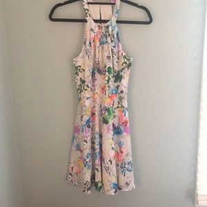 Express fit and flare dress